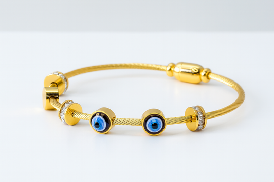 Lucky Charm 18kt Gold Bracelet