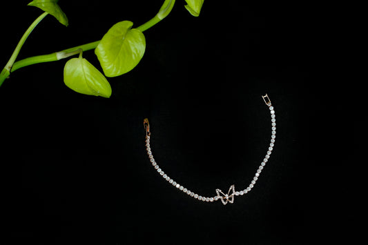 Butterfly Lucky Charm Mini Stones Bracelets - OY JEWELLS -