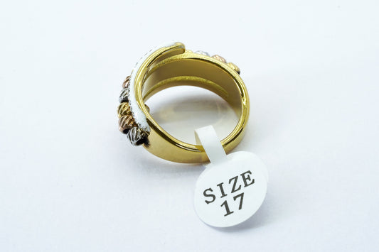 Fusion Edge GS Braelet Kada With Free Ring - OY JEWELLS -