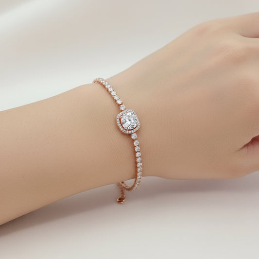 Hallo Cubic Zircoina Effect Bracelets - OY JEWELLS -