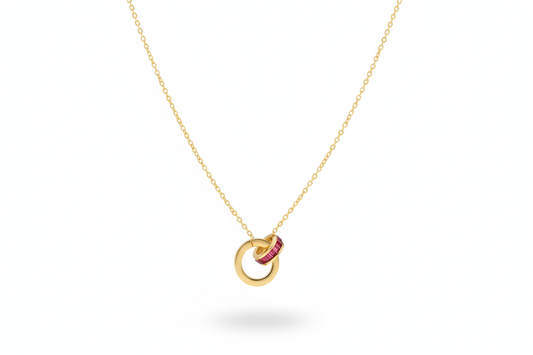 Infinite Embrace Pendant With Chain