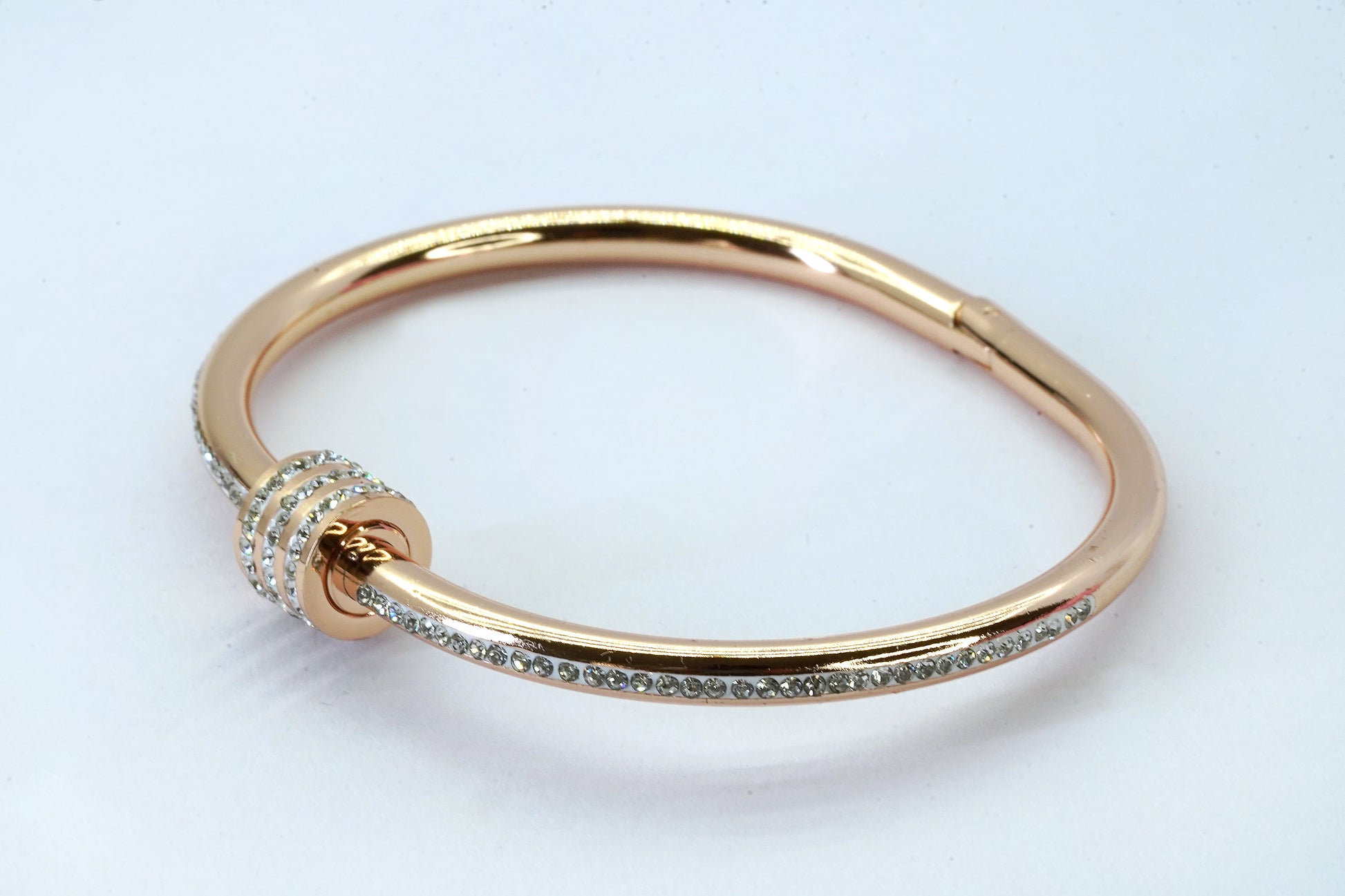 Aurora LInk 18kt Rose gold Bracelet kada - OY JEWELLS - 