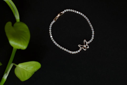 Butterfly Lucky Charm Mini Stones Bracelets - OY JEWELLS - 