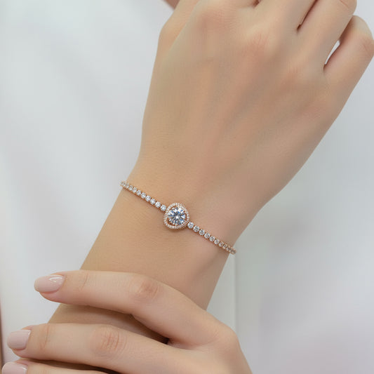 Hallo Cubic Zircoina Effect Bracelets - OY JEWELLS - 