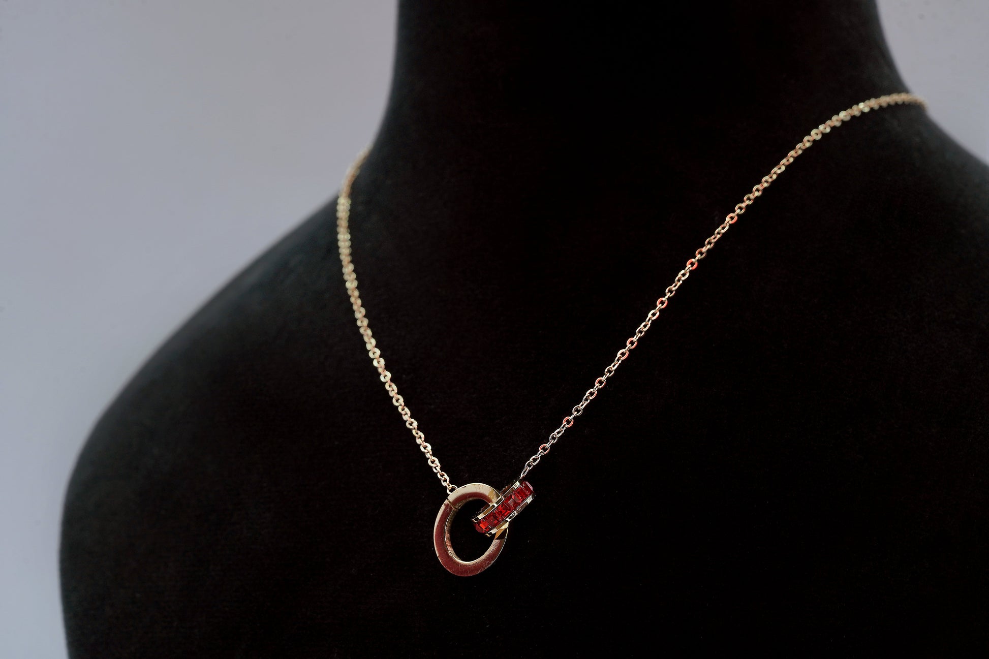 Infinite Embrace Pendant With Chain - OY JEWELLS - 