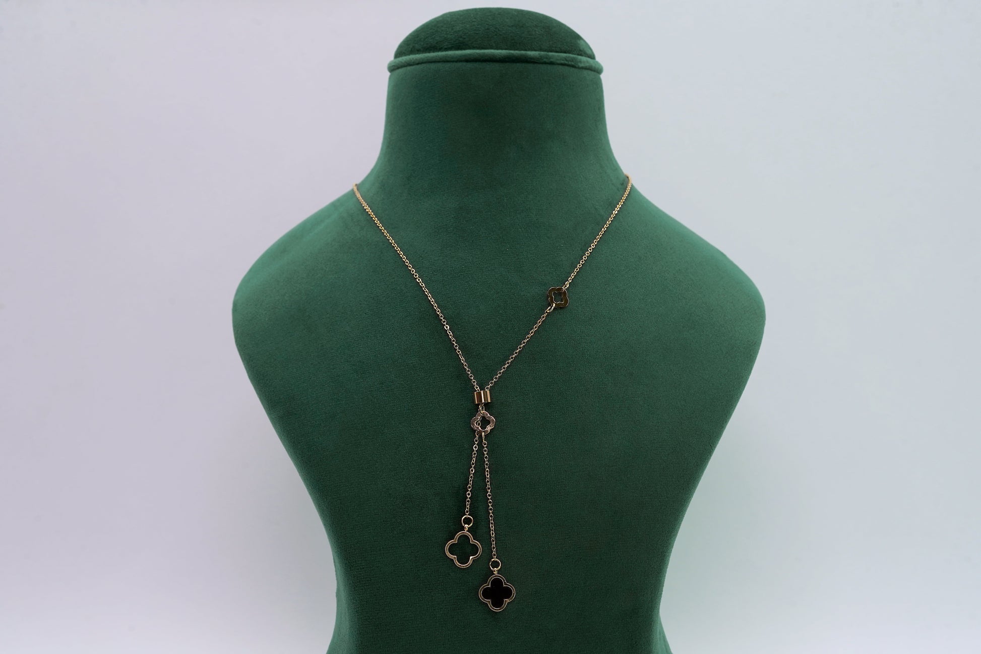 Lucky Charm Bloom Pendant with Chain - OY JEWELLS - 