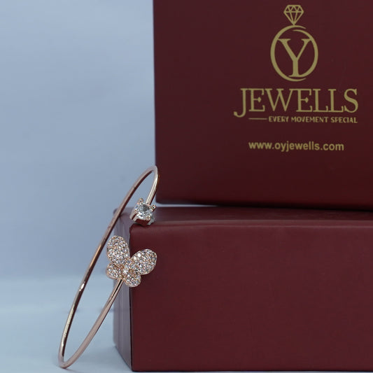 Pave Butterfly Diamond Bracelets - OY JEWELLS - 