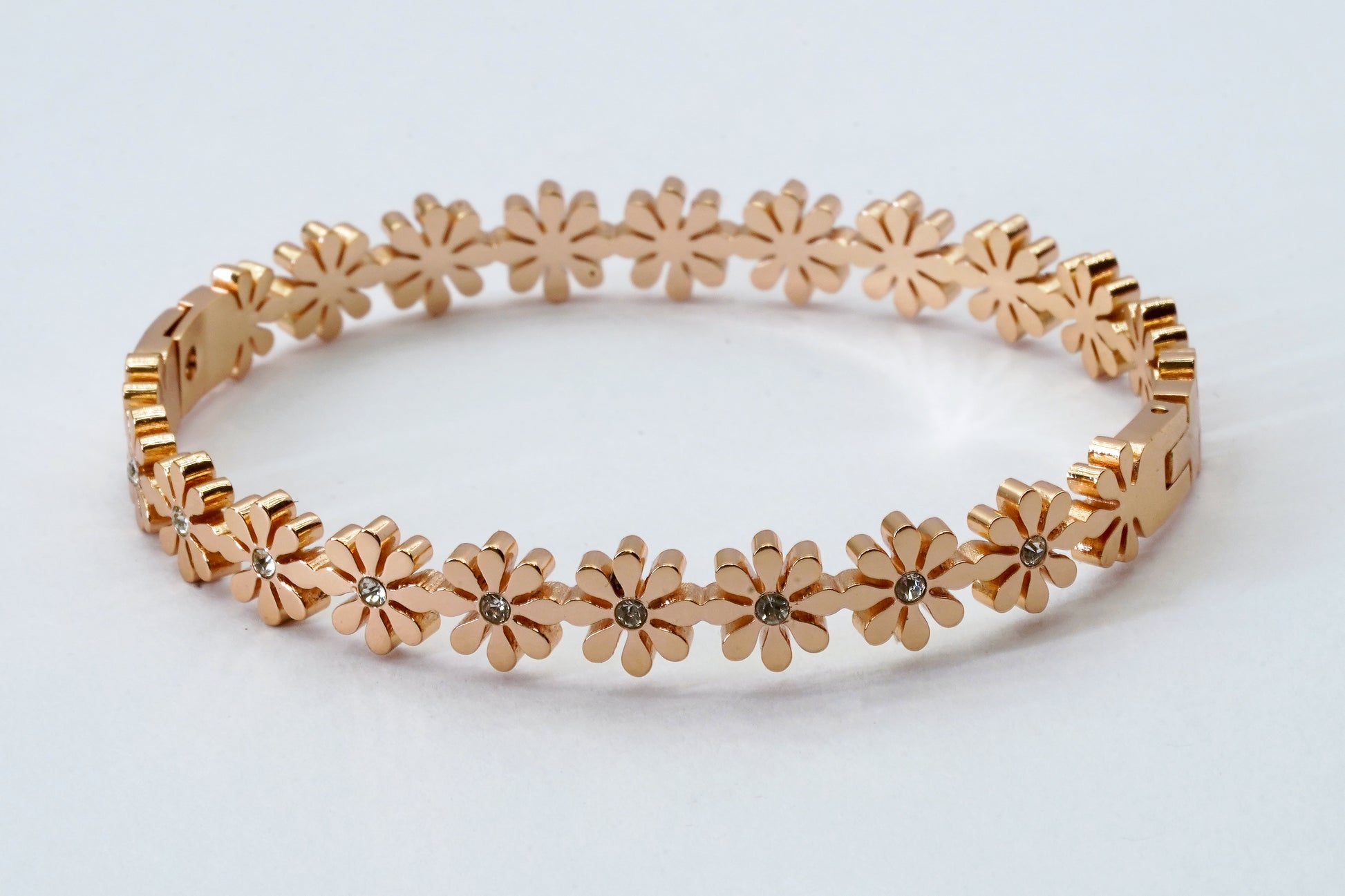 Rose Bloom 18kt Gold Bracelet kada - OY JEWELLS - 