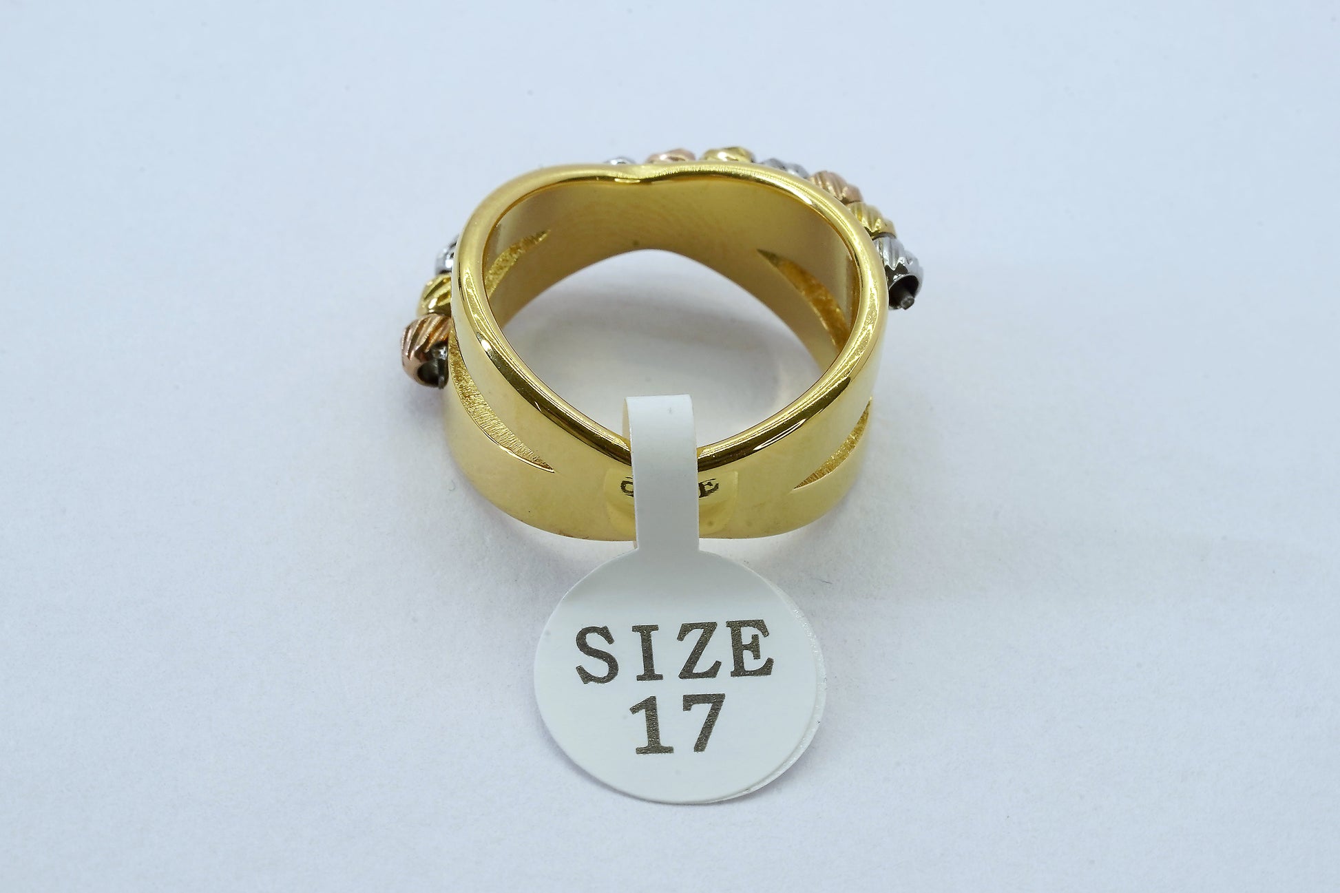 Tri - Colours breaded Bangle With Free Ring - OY JEWELLS - 