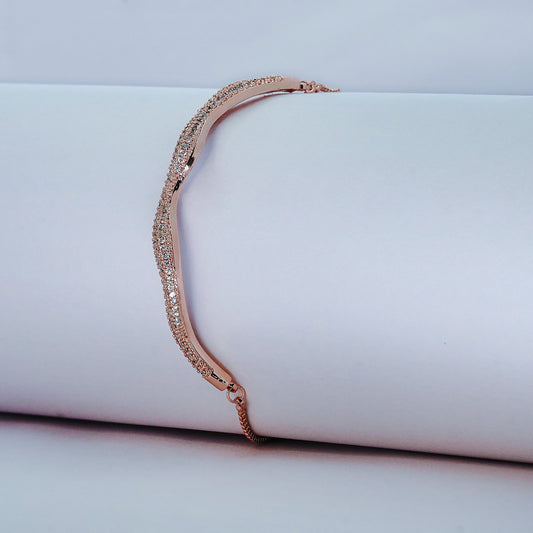 Wave Mini Crystal Bracelets - OY JEWELLS - 